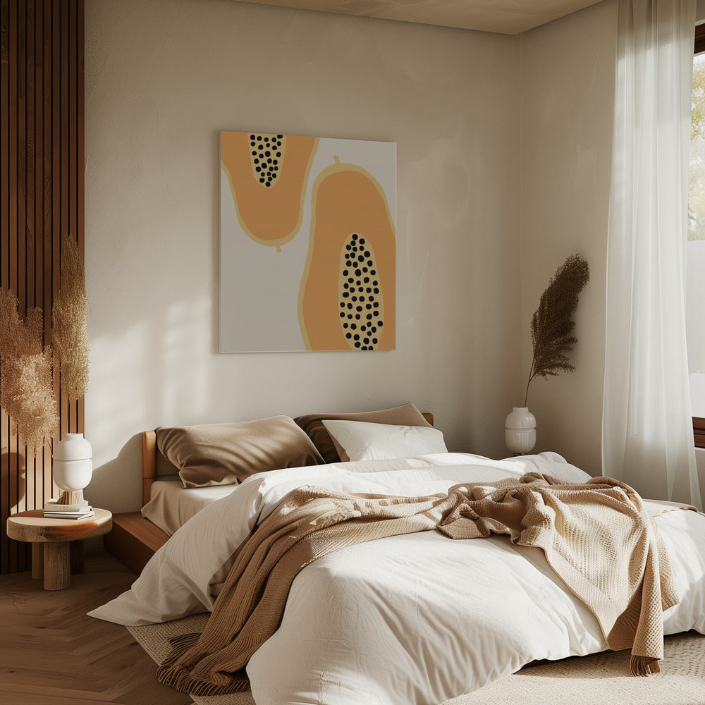 Papaya Fruit | Canvas