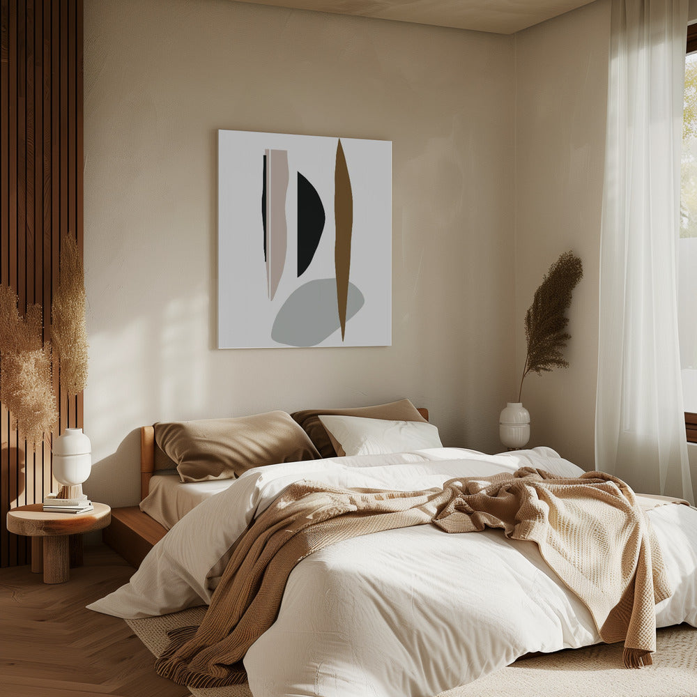 Minimalist Shapes in Harmony | Canvas