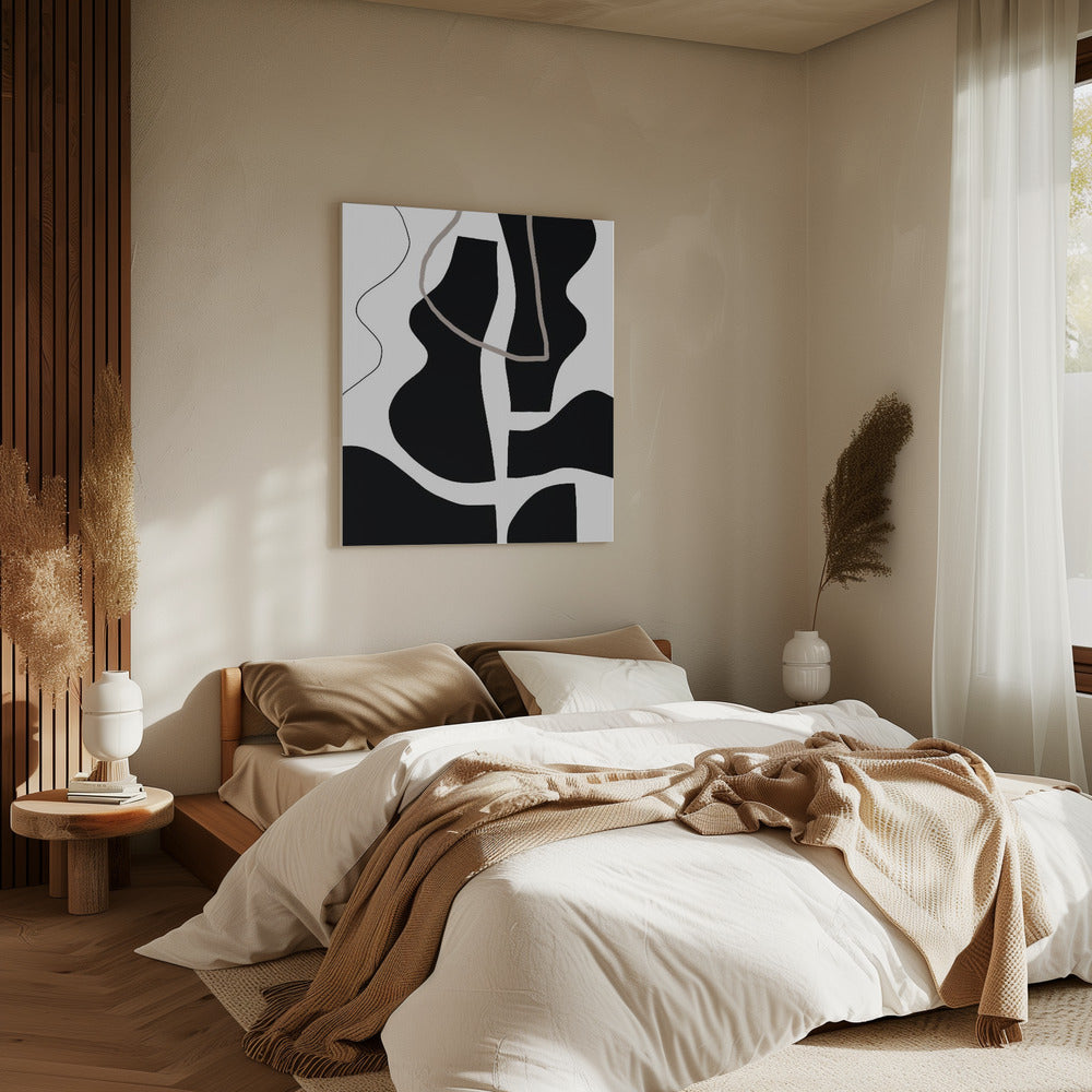 Flowing Silhouettes | Canvas