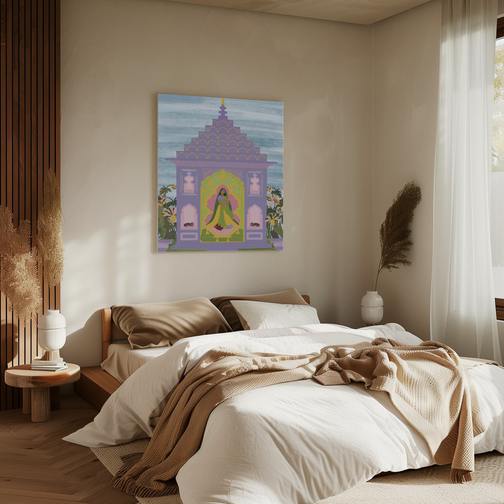 Indian Garden | Canvas