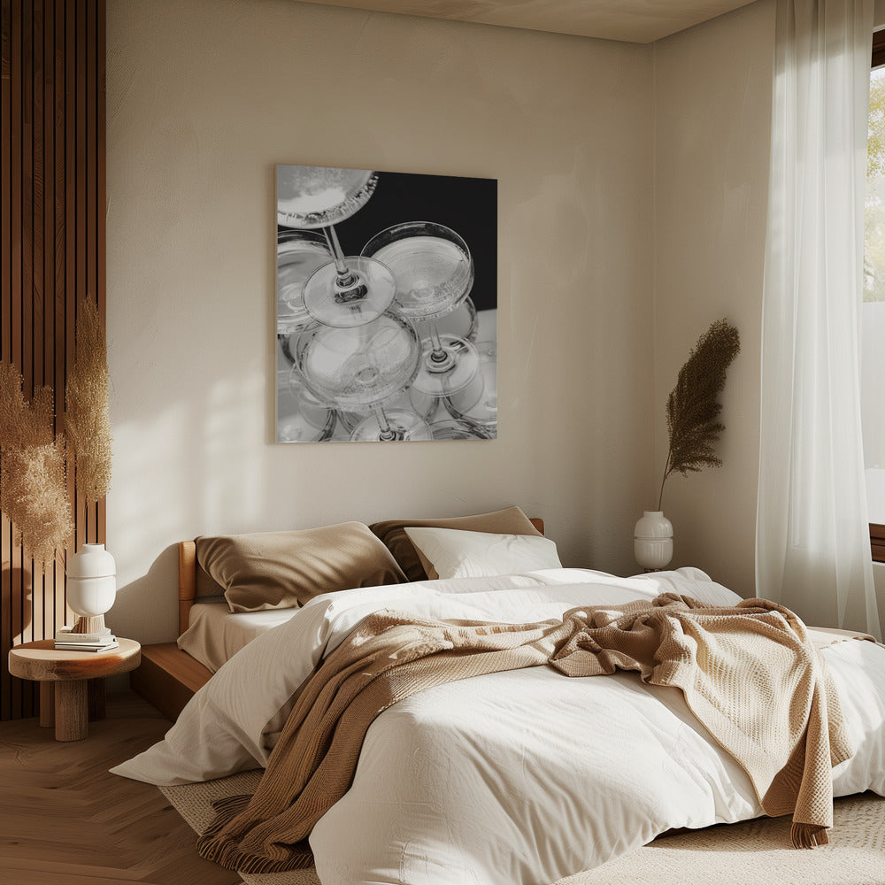 Champagne tower_5 | Canvas