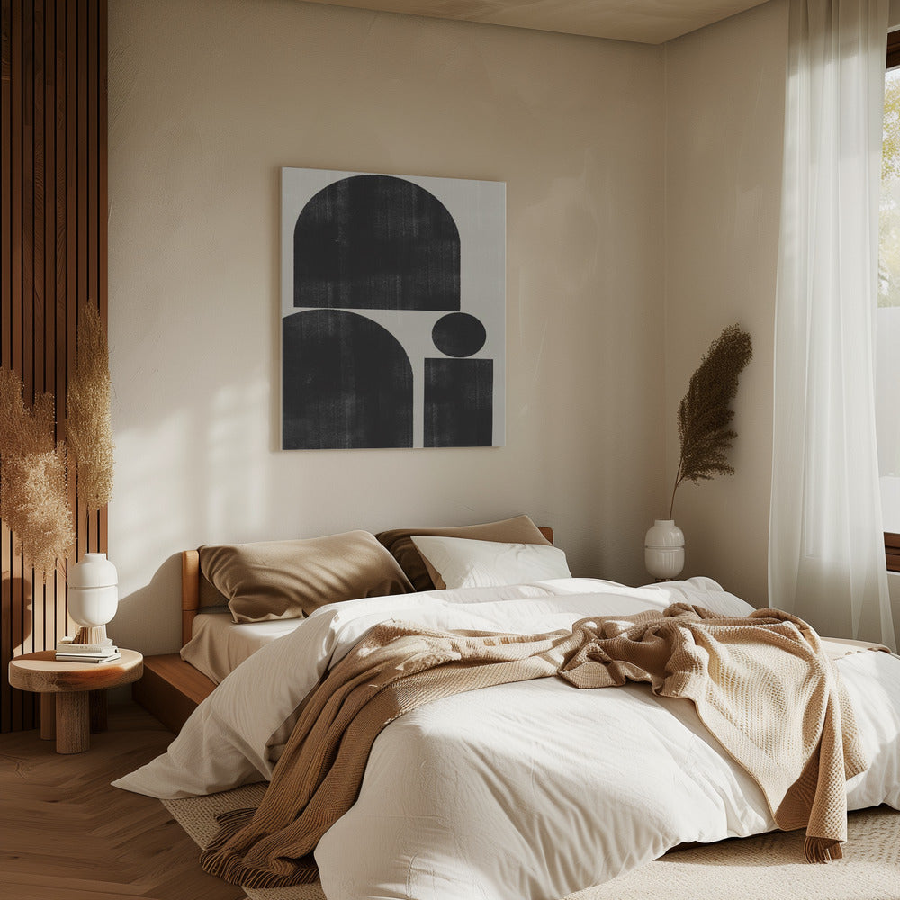 Geometric Silence | Canvas