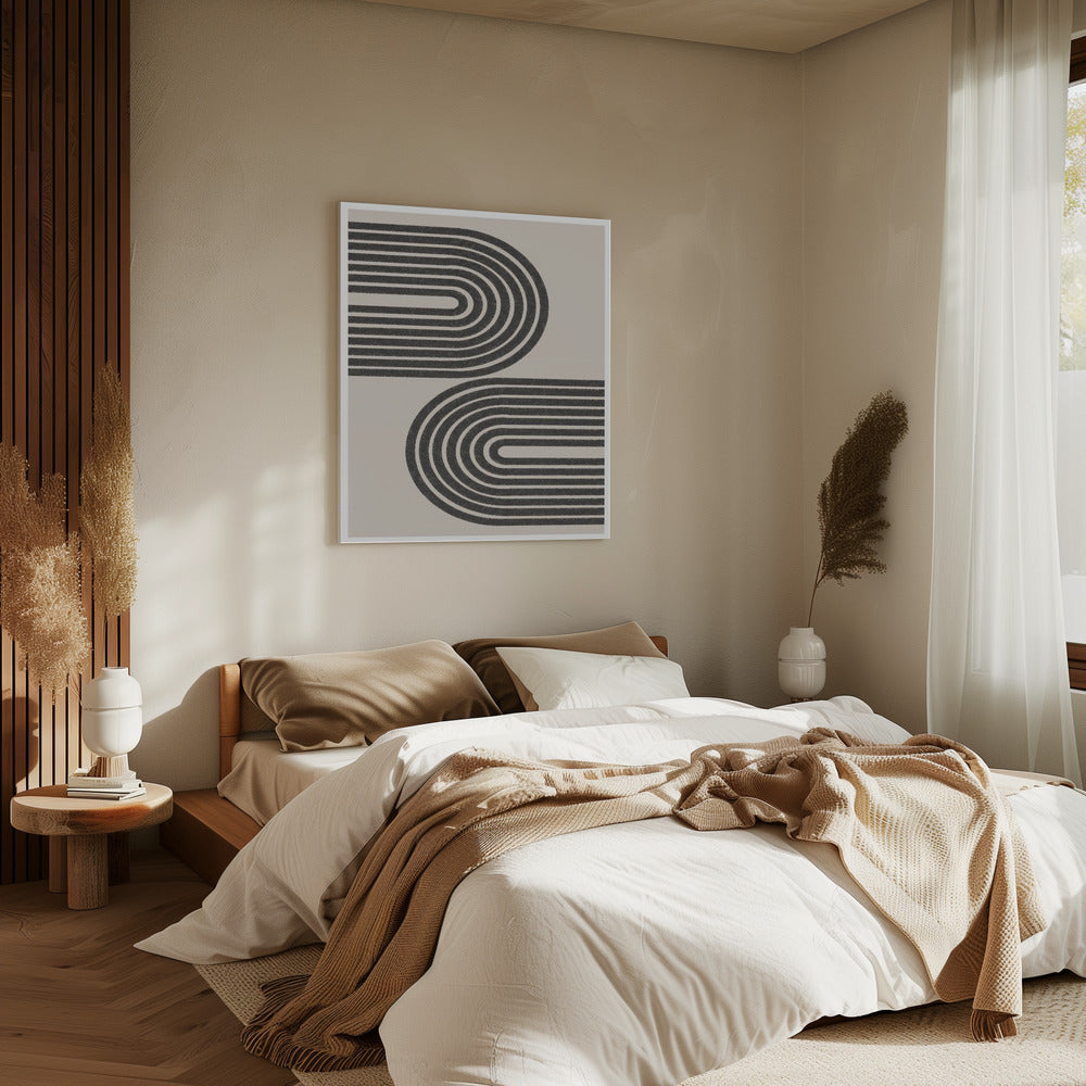 Curved Lines Dance | Canvas