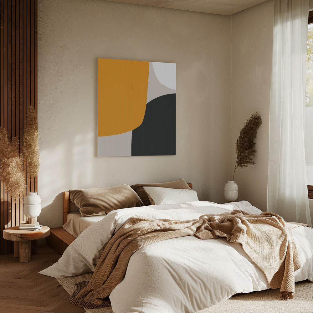 Bold Geometric Shapes | Canvas