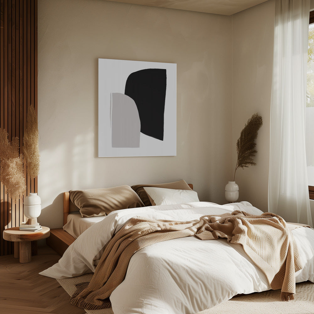 Monochrome Shapes | Canvas