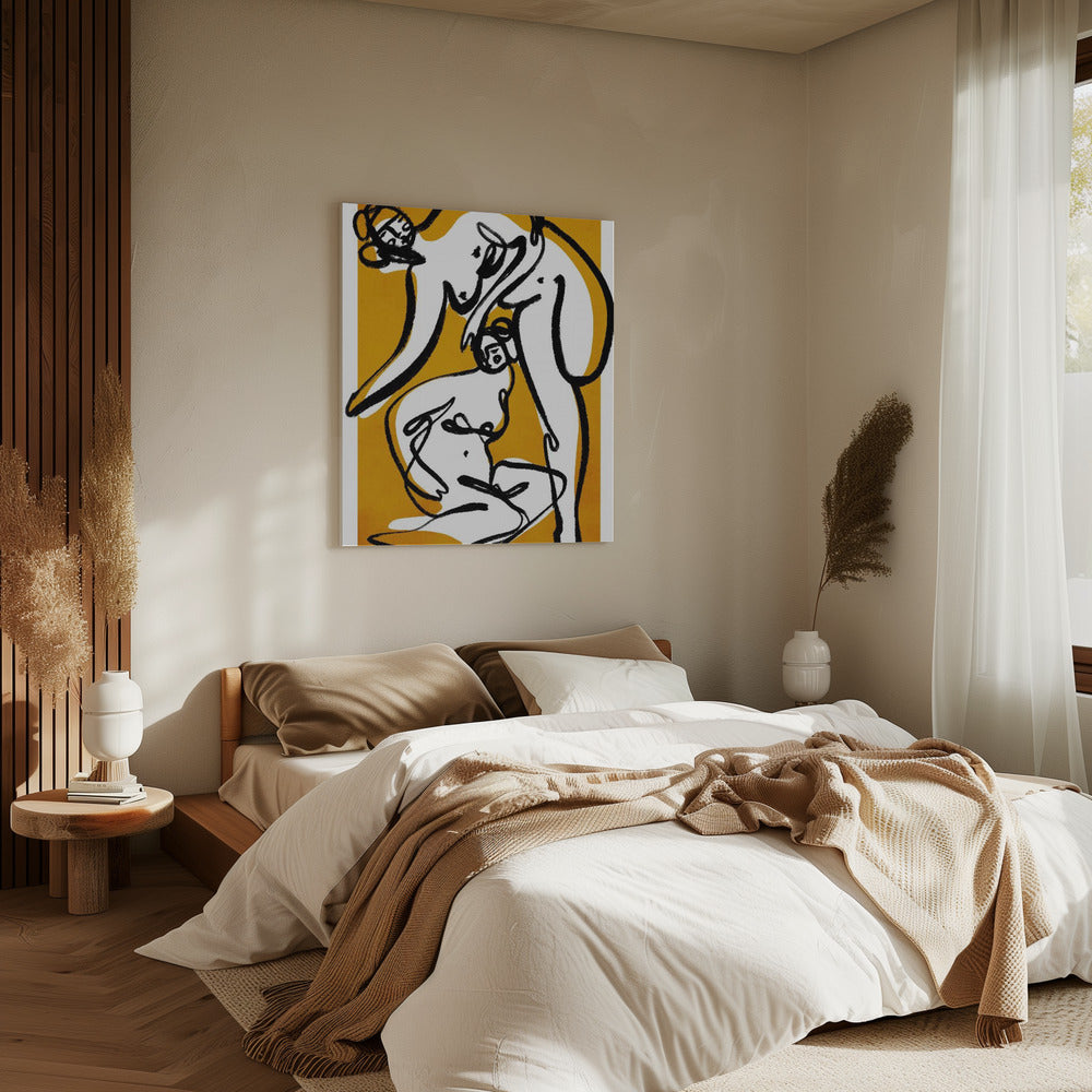 The Female Dancers | Canvas