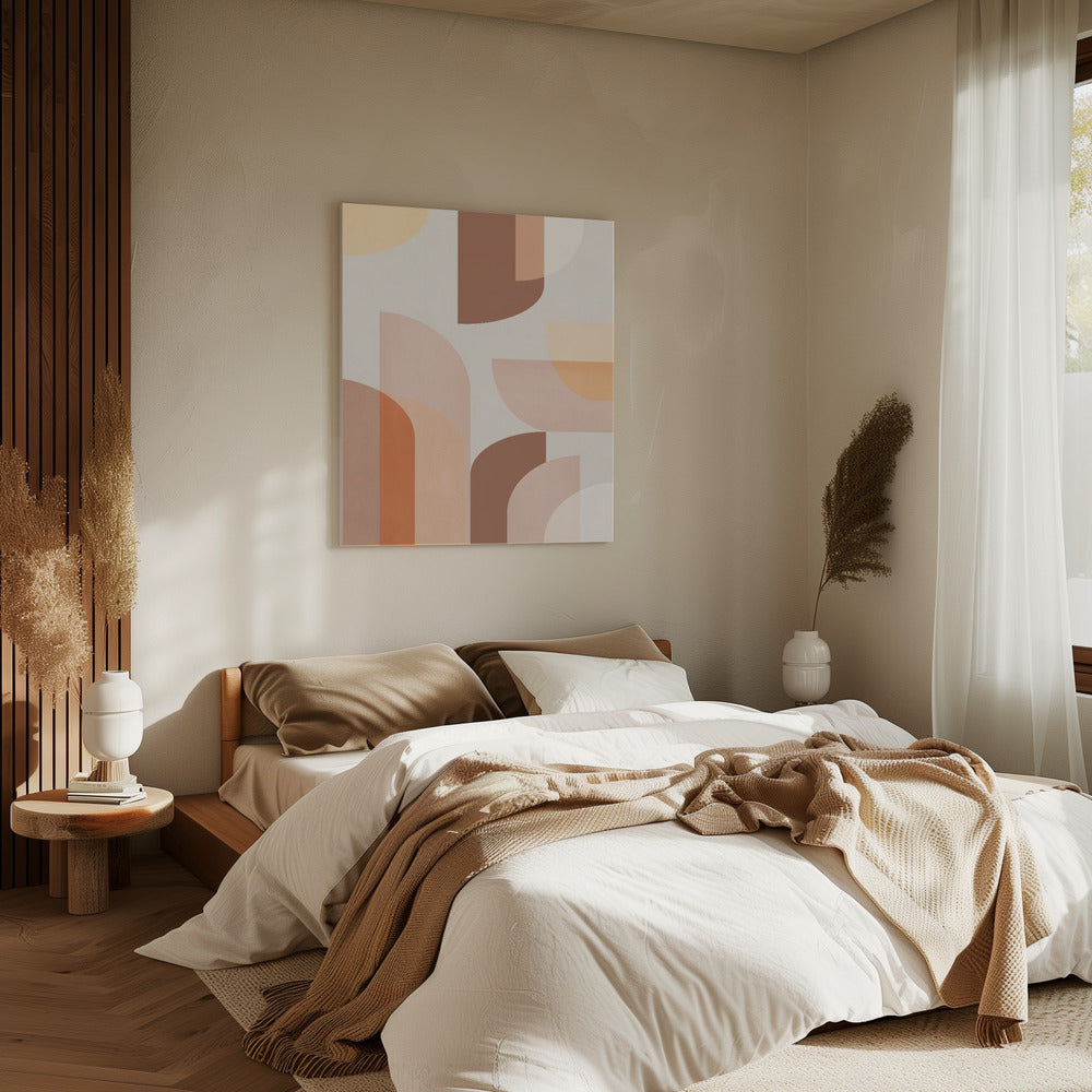 Retro Geometric | Canvas