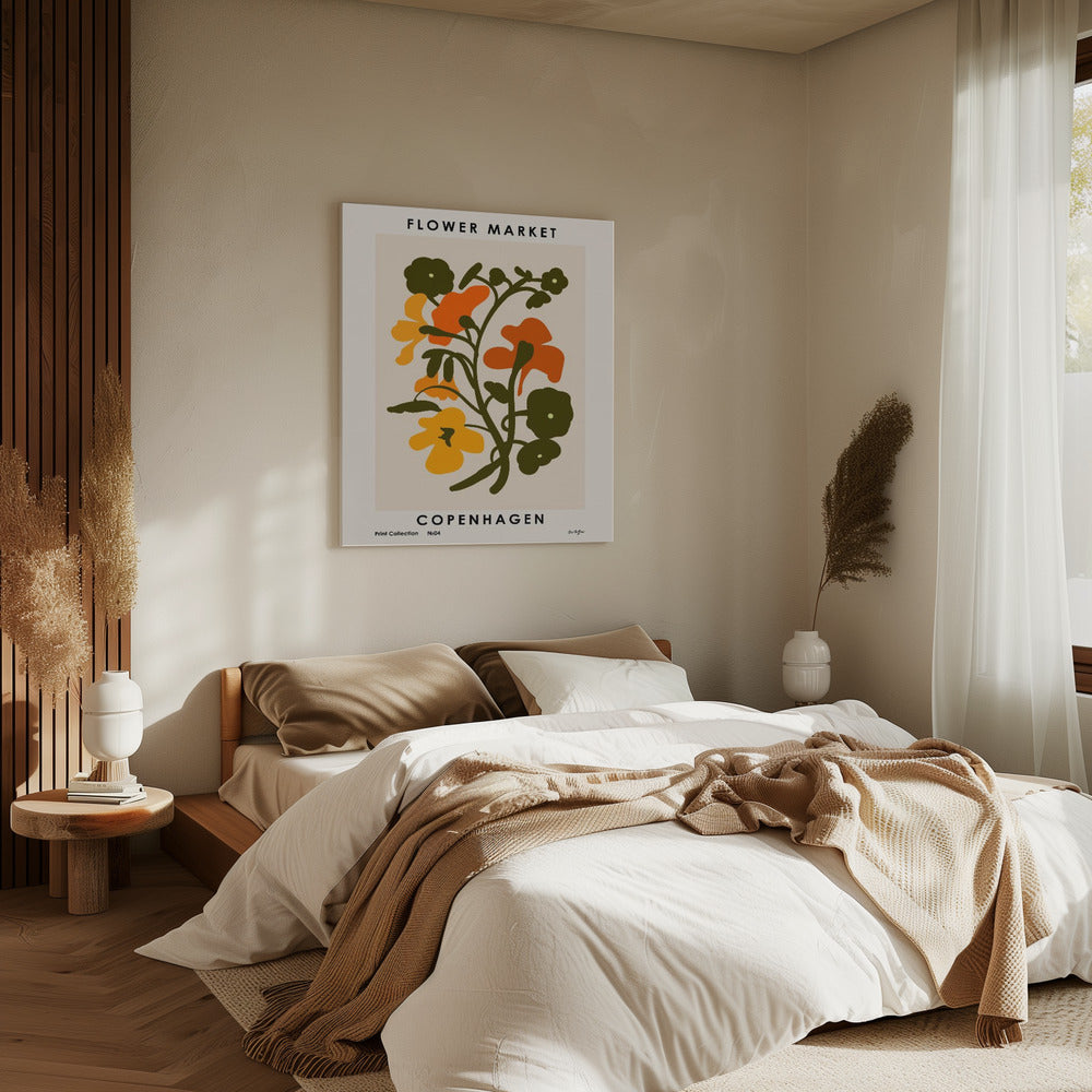 Flower Market. Copenhagen | Canvas