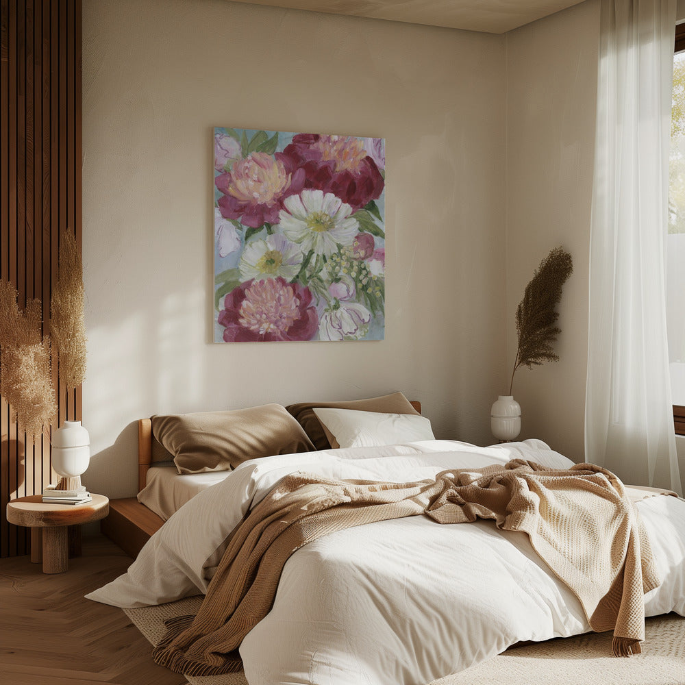 Eleanora painterly florals | Canvas