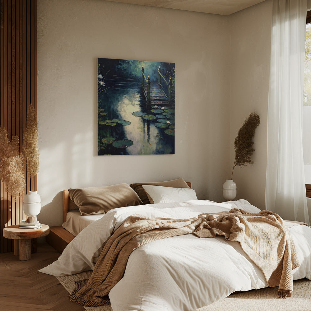 Twilight Bridge | Canvas