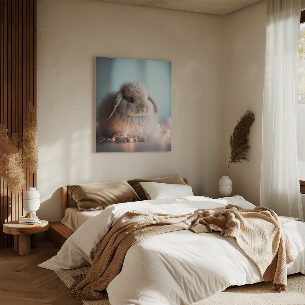 Fluffy Glow | Canvas