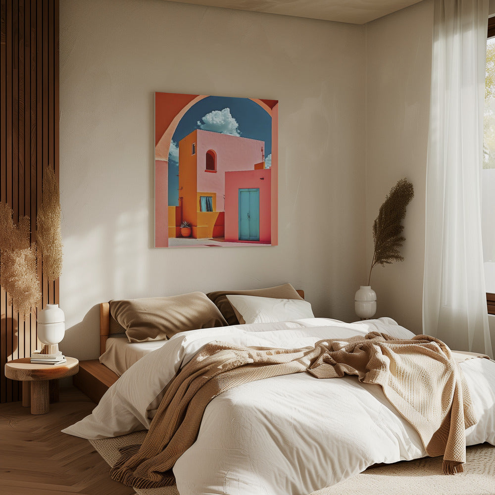 Vibrant Archway Scene | Canvas