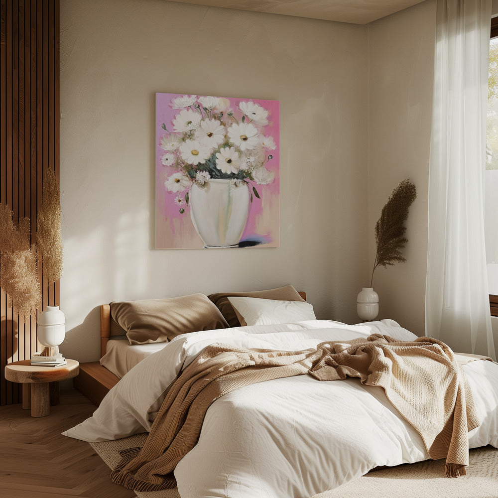 Petals in Pink Hue | Canvas