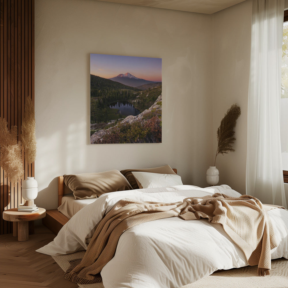 Heart Lake vertical | Canvas