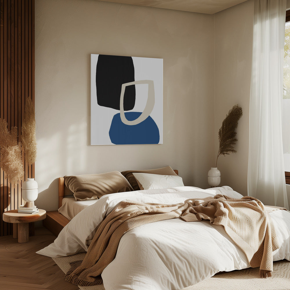 Colorful Bold Geometric Shapes | Canvas