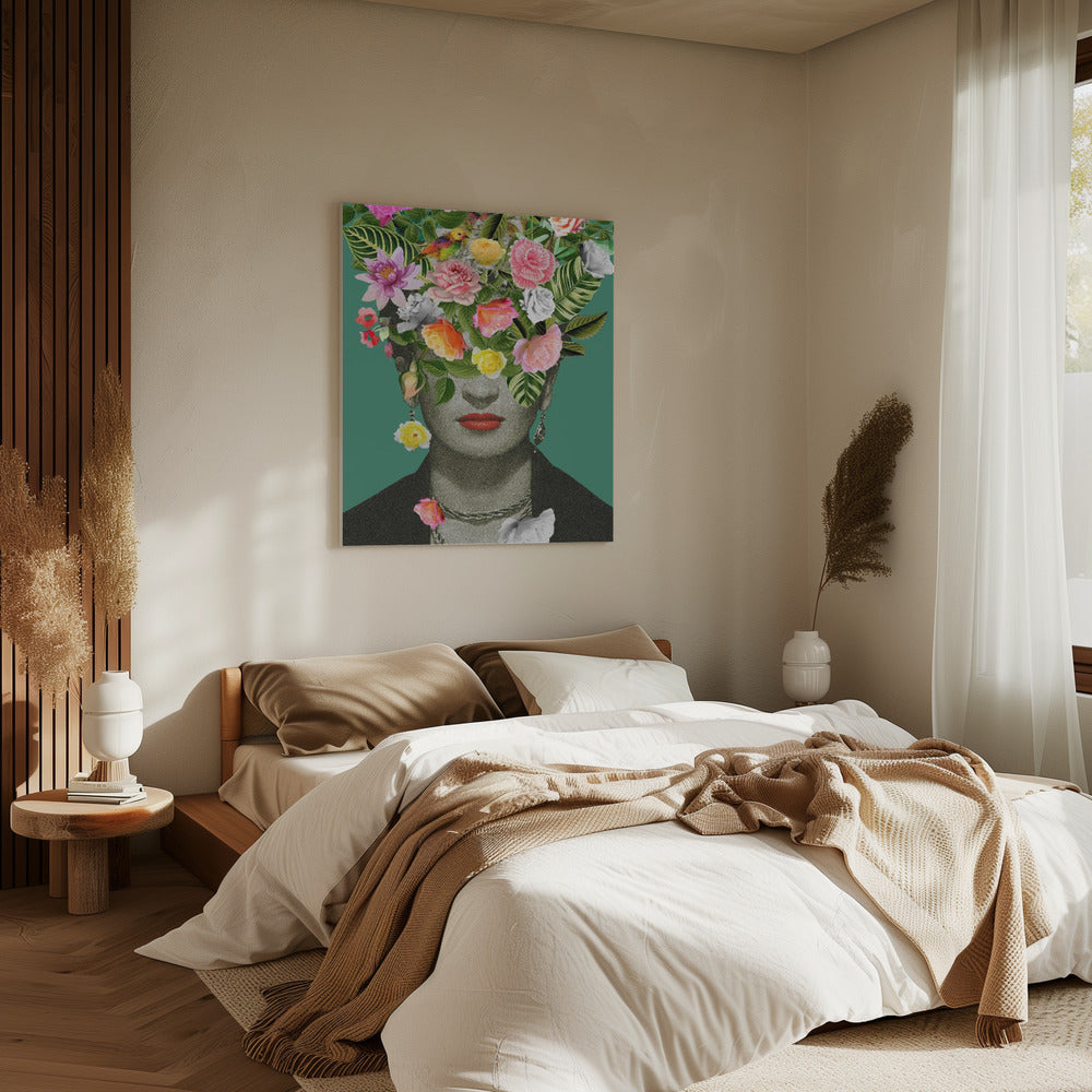 Floral Frida | Canvas