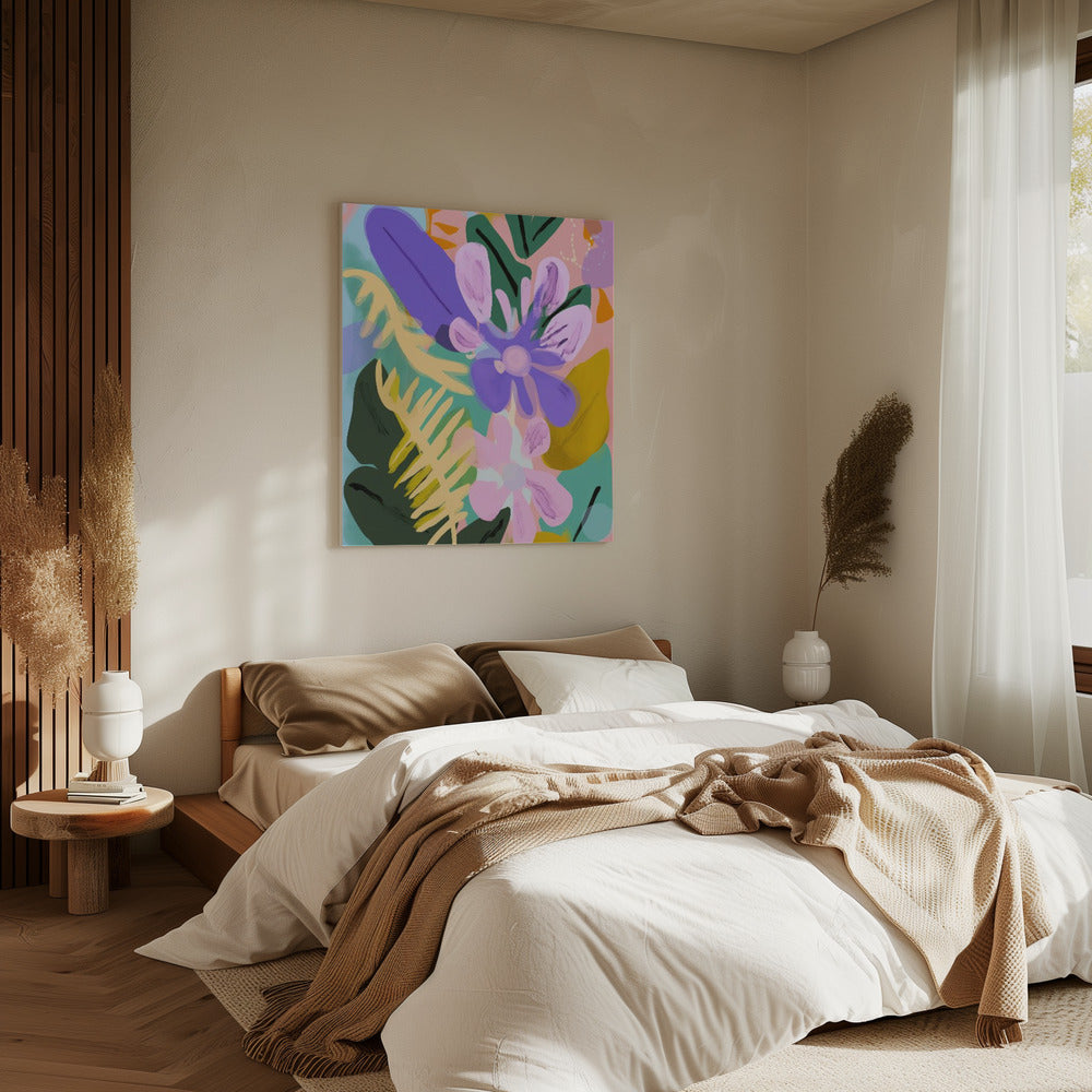 Floral Whimsy Burst | Canvas