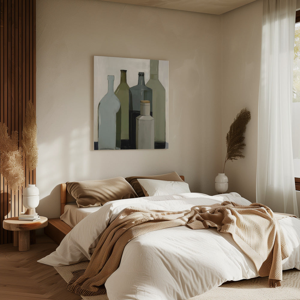 Bottled Stillness | Canvas