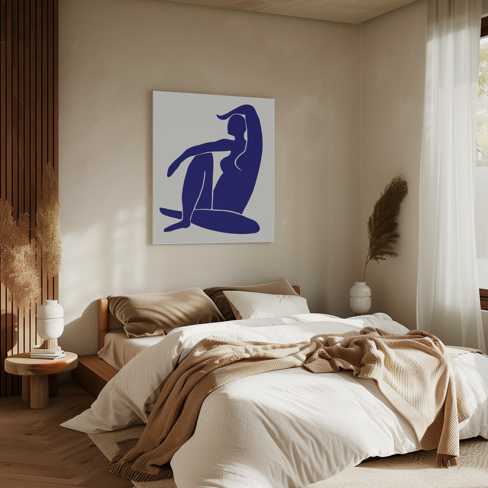 Figure Bleu | Canvas