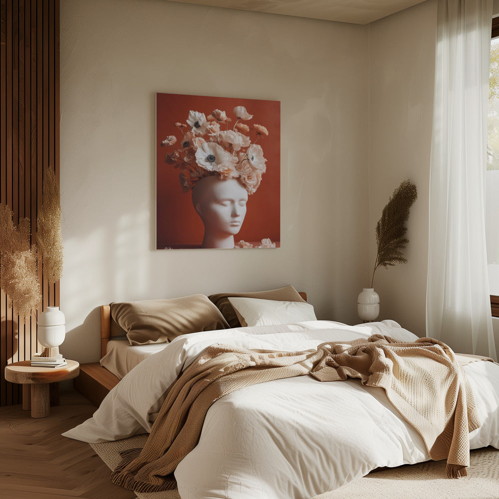 Floral Contemplation | Canvas