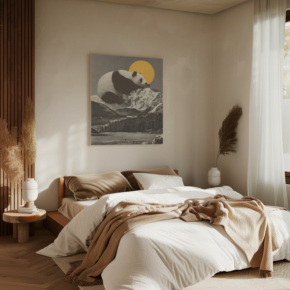 Giant Panda Nap | Canvas