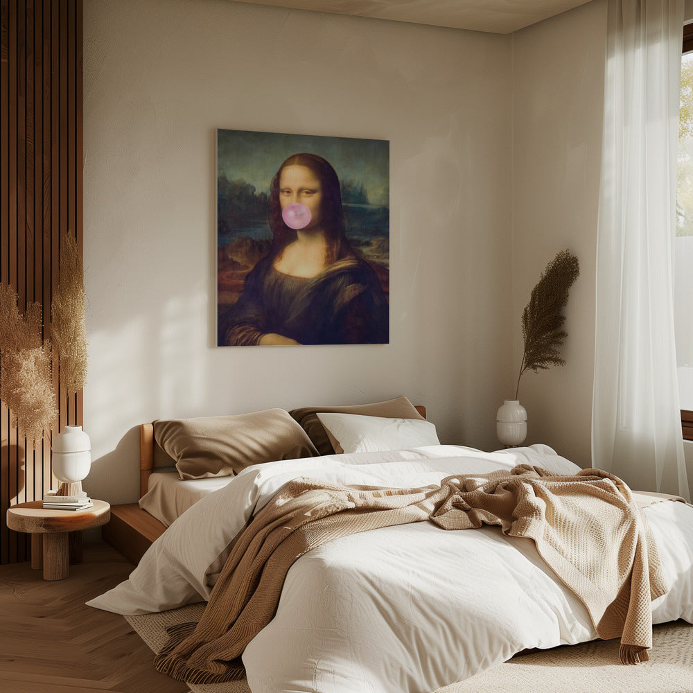 Mona Lisa Bubble Gum | Canvas