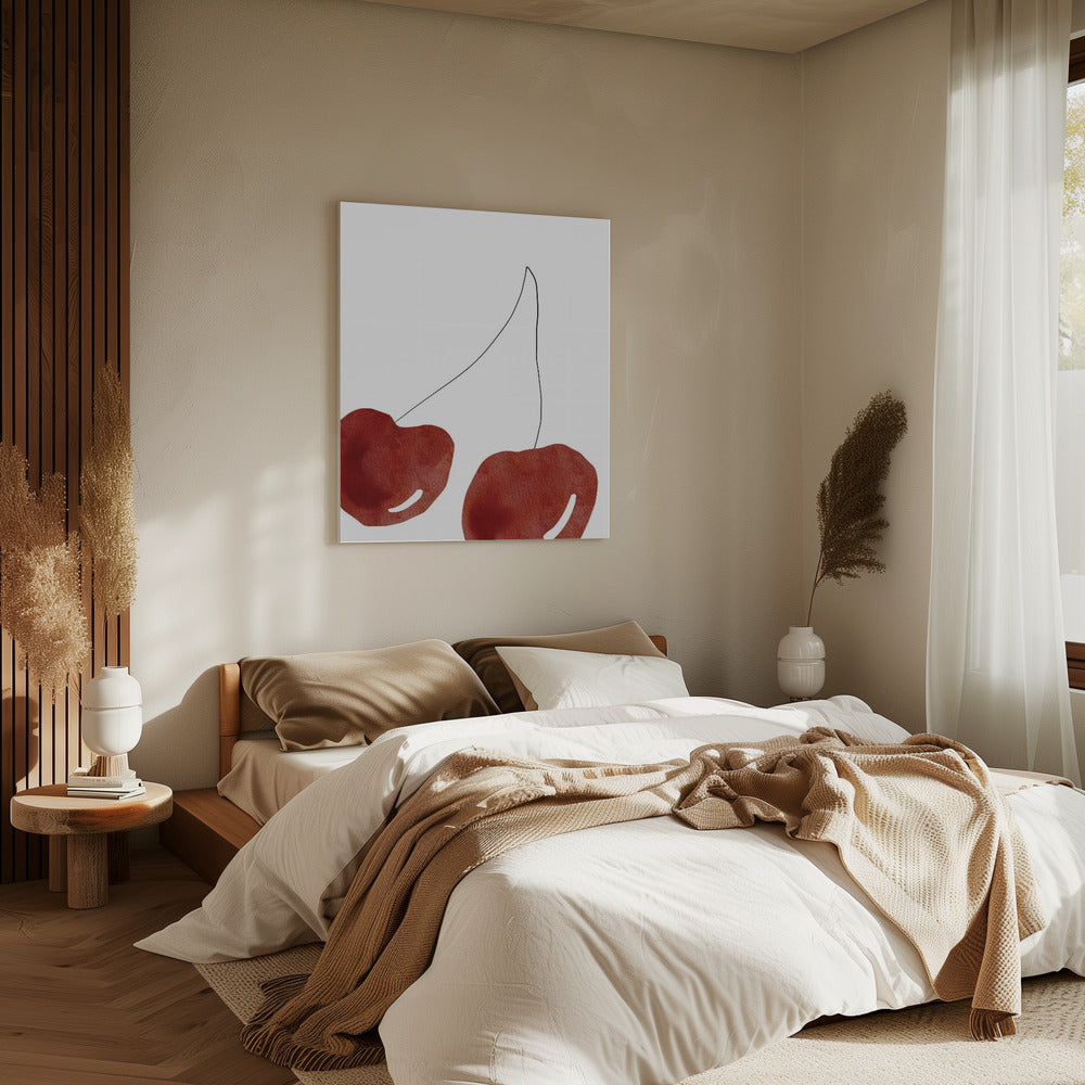 Isolated Cherries | Canvas