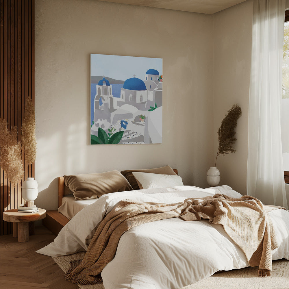 Santorini island | Canvas