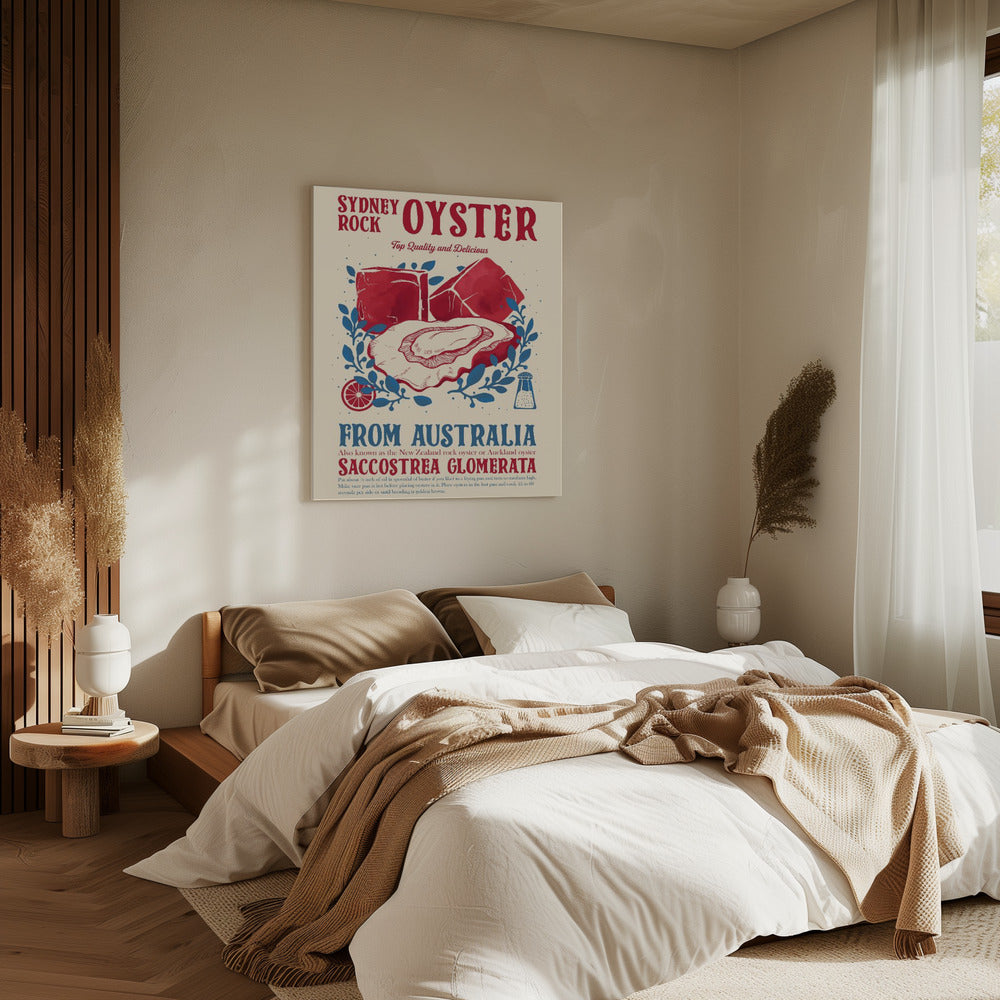 Oyster kitchen decor | Canvas