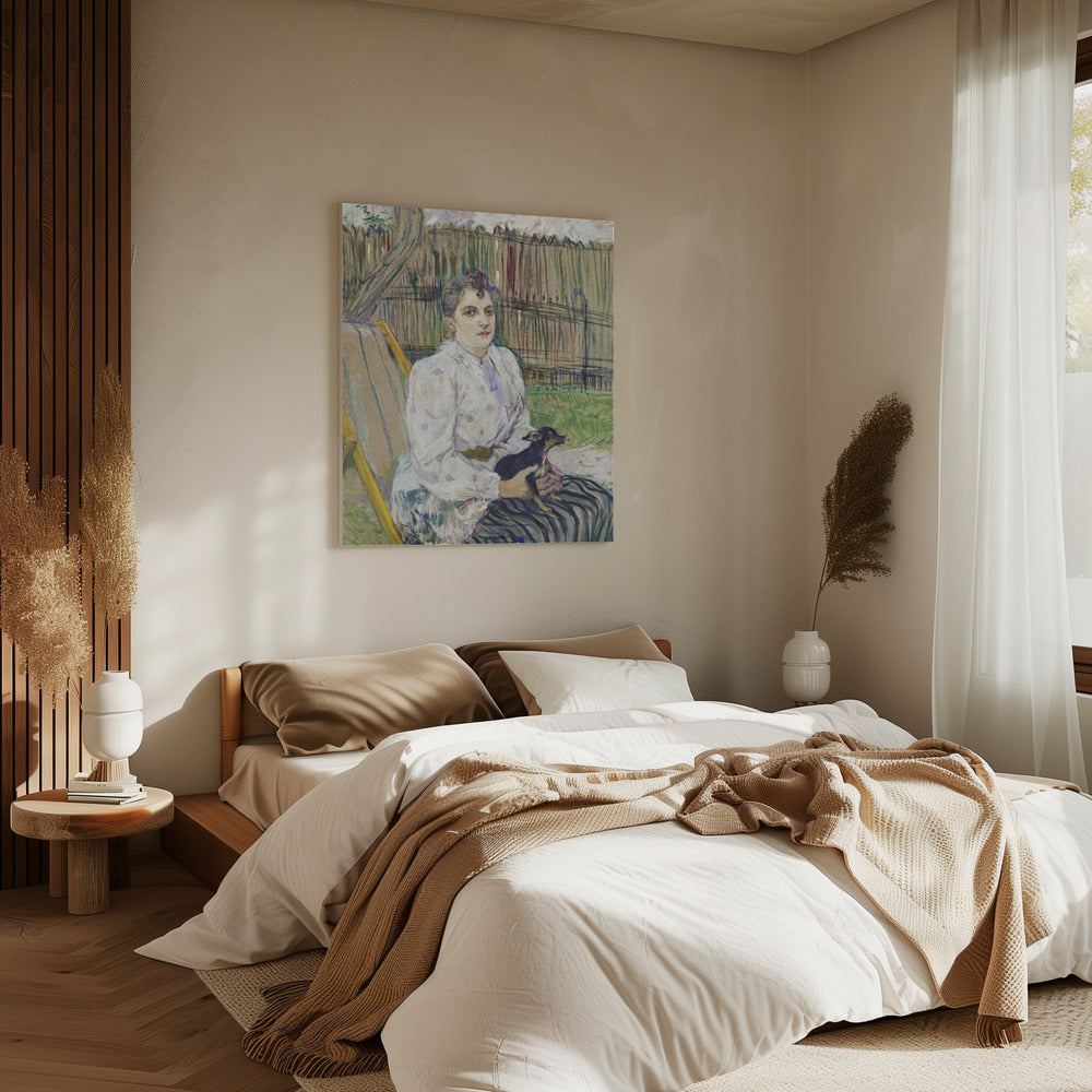 Lady With a Dog (1891) | Canvas