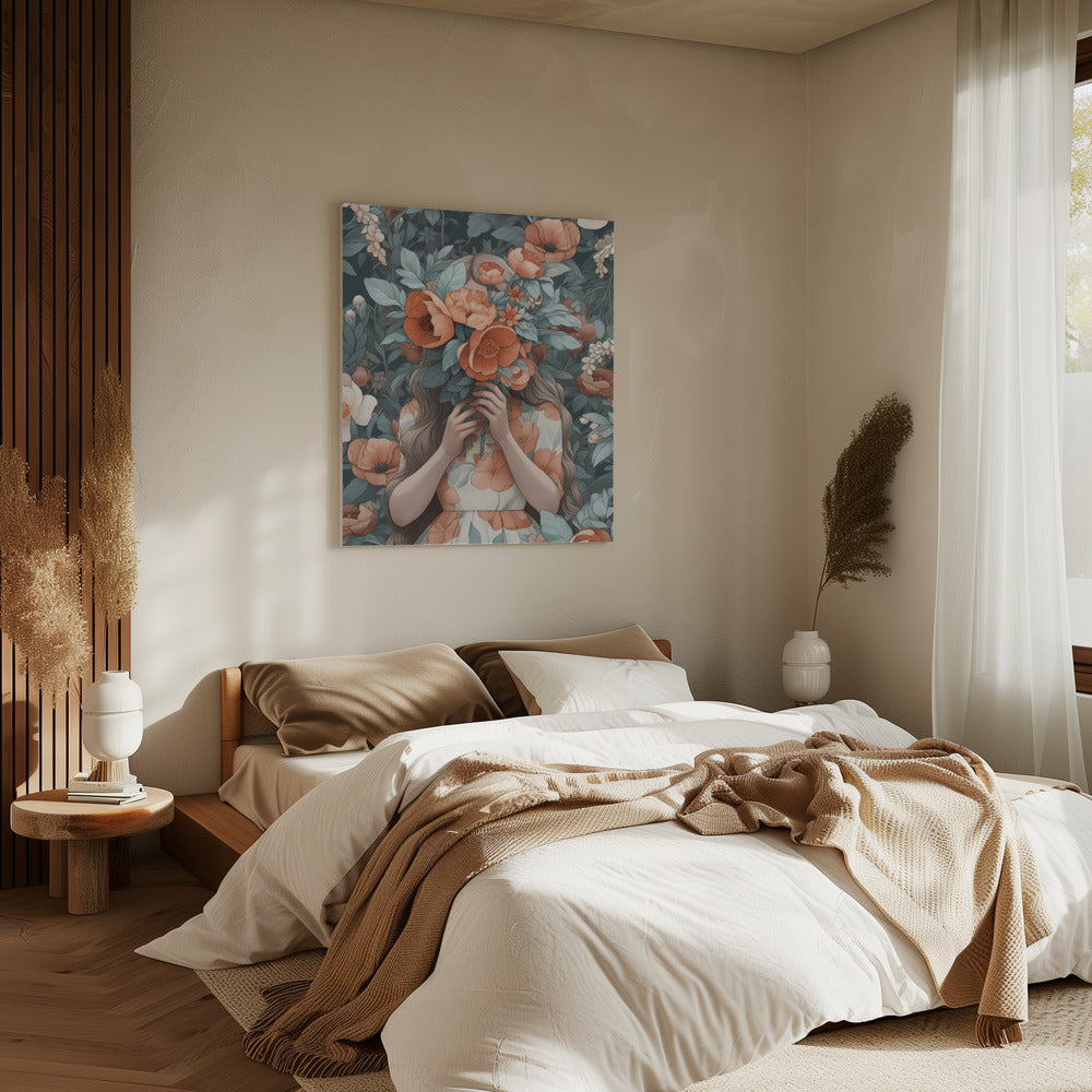 Blossom Veil Dreams | Canvas