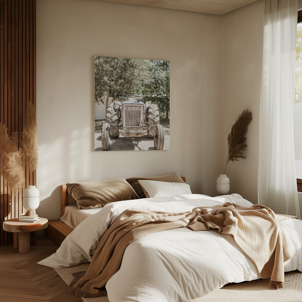 Rugged Tractor Scene | Canvas