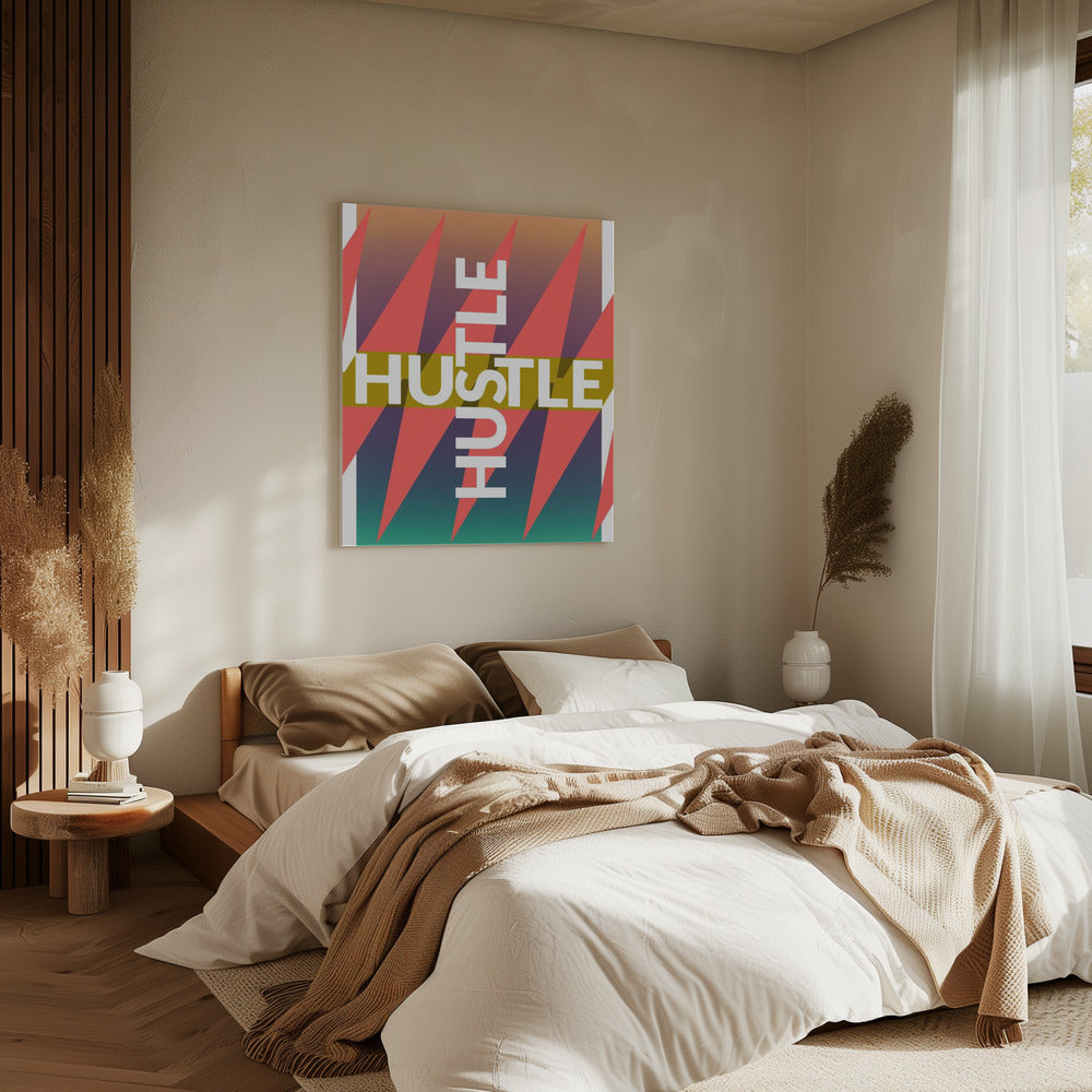Colorful Hustle Vibes | Canvas