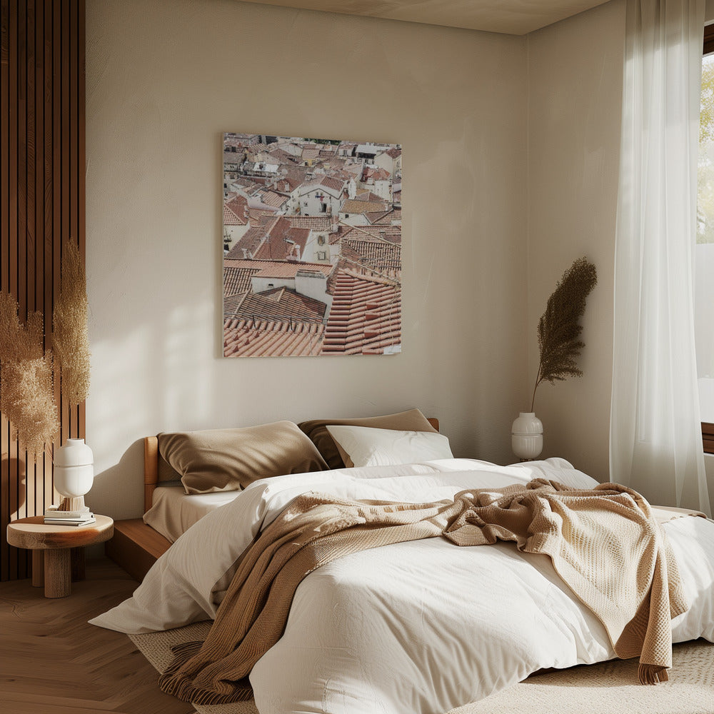 Terracotta Rooftops | Canvas