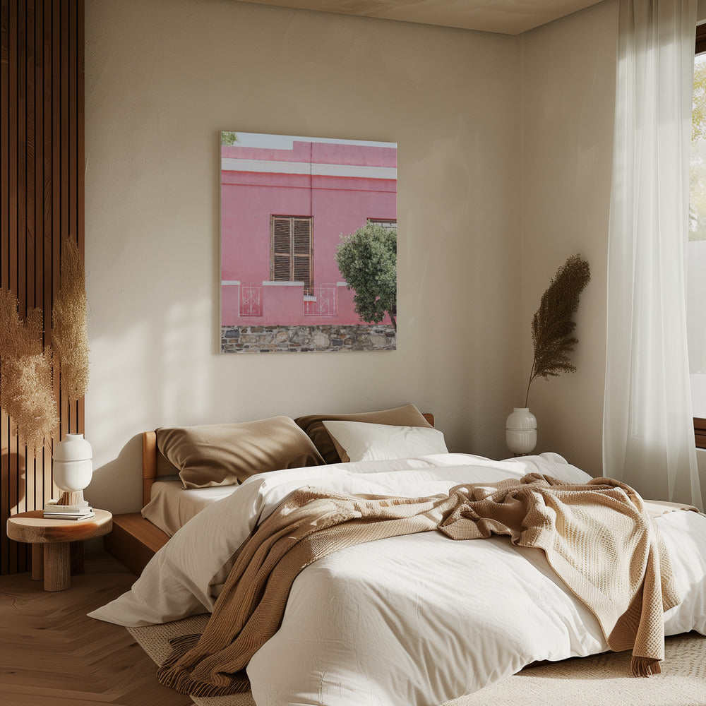 Pink Facade Serenity | Canvas