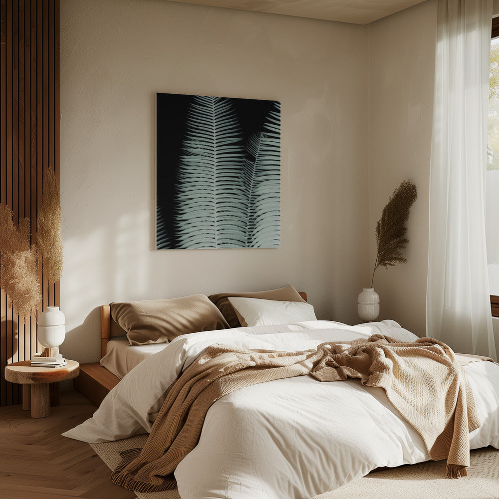 Silver Fronds Symphony | Canvas