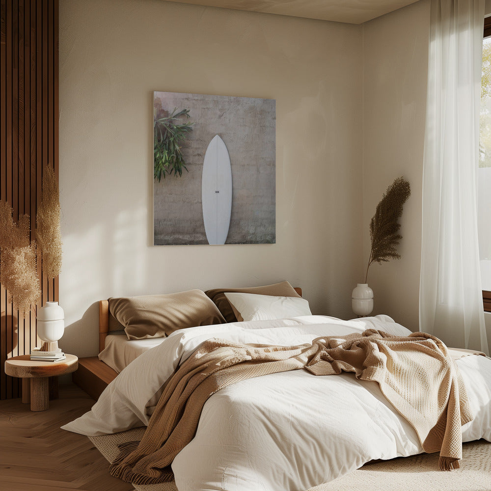White Surfboard | Canvas