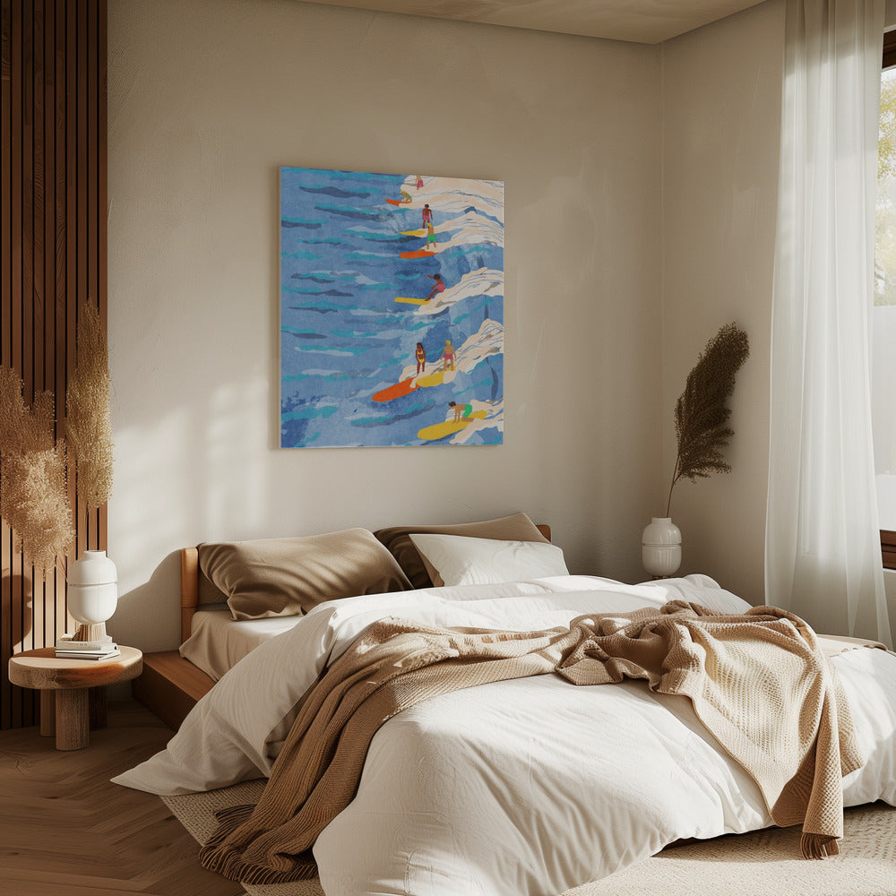 chilled surfing | Canvas