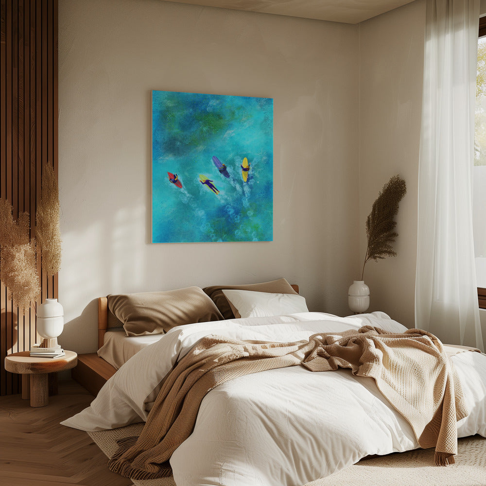 Surfer Dudes | Canvas