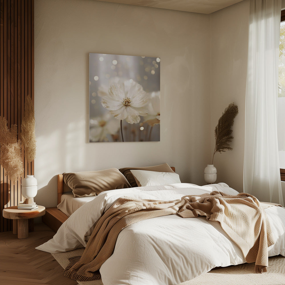 Glittering Petals | Canvas