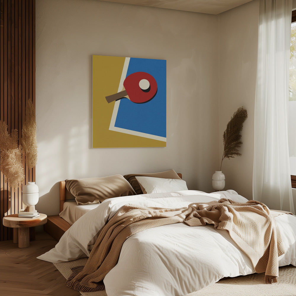 Table Tennis Team Red | Canvas