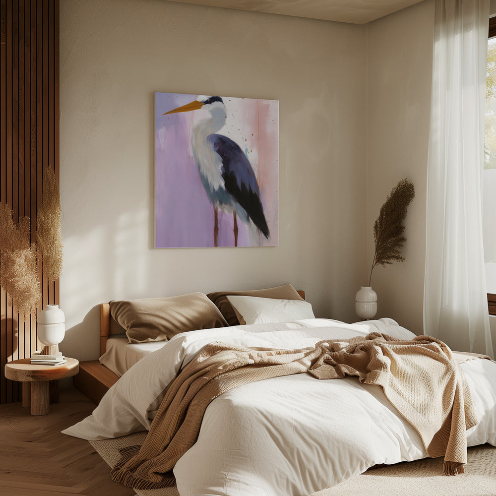 Heron Serenity | Canvas
