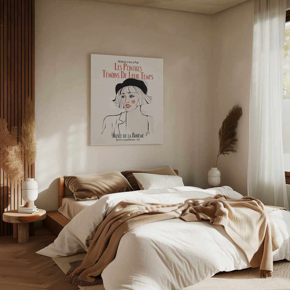Parisian Muse | Canvas