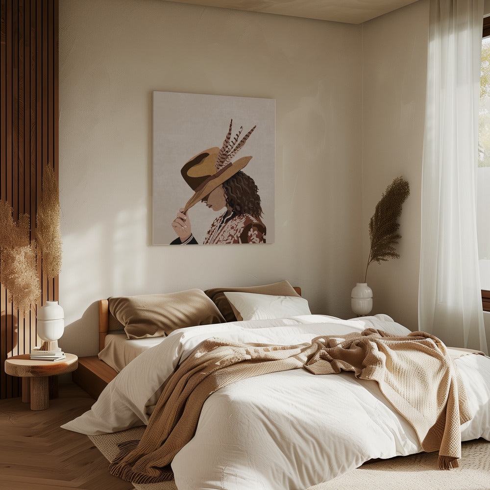 Feathered Elegance | Canvas