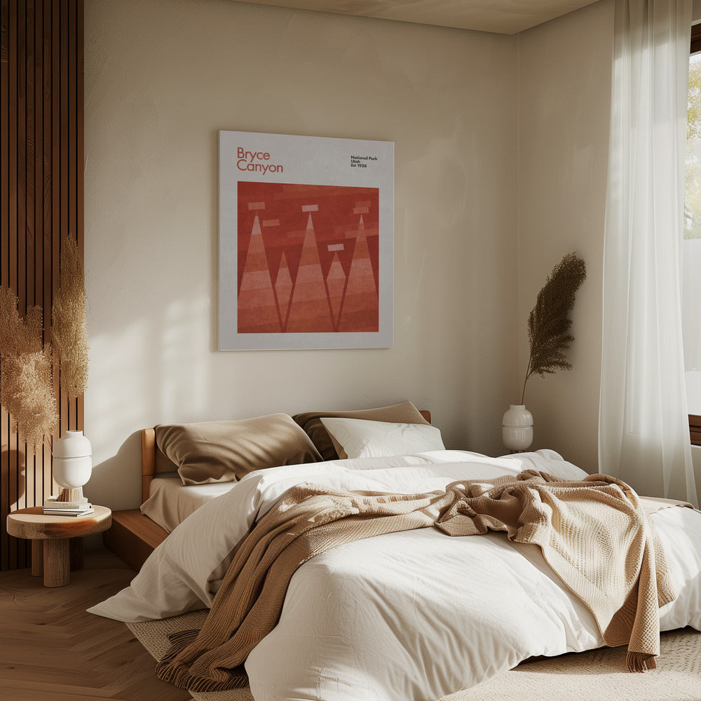 Geometric Peaks | Canvas