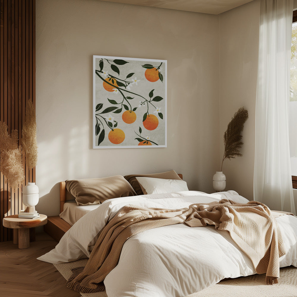 Oranges in Bloom | Canvas