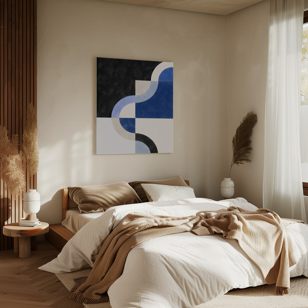 Curved Harmony | Canvas