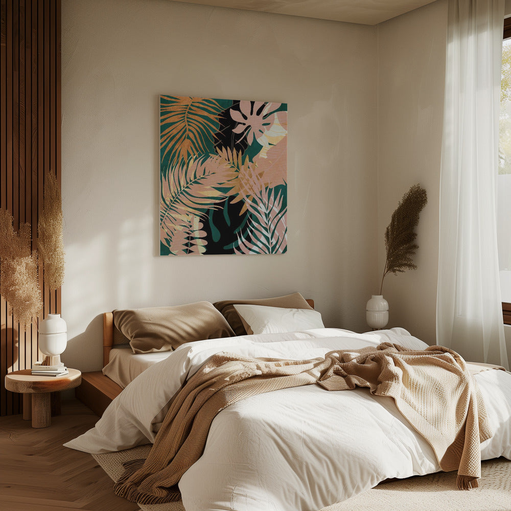Leaves Summerly | Canvas