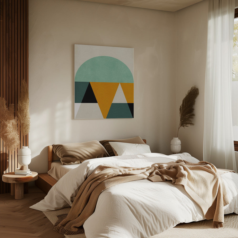 Rainbow Plus Shapes4 | Canvas