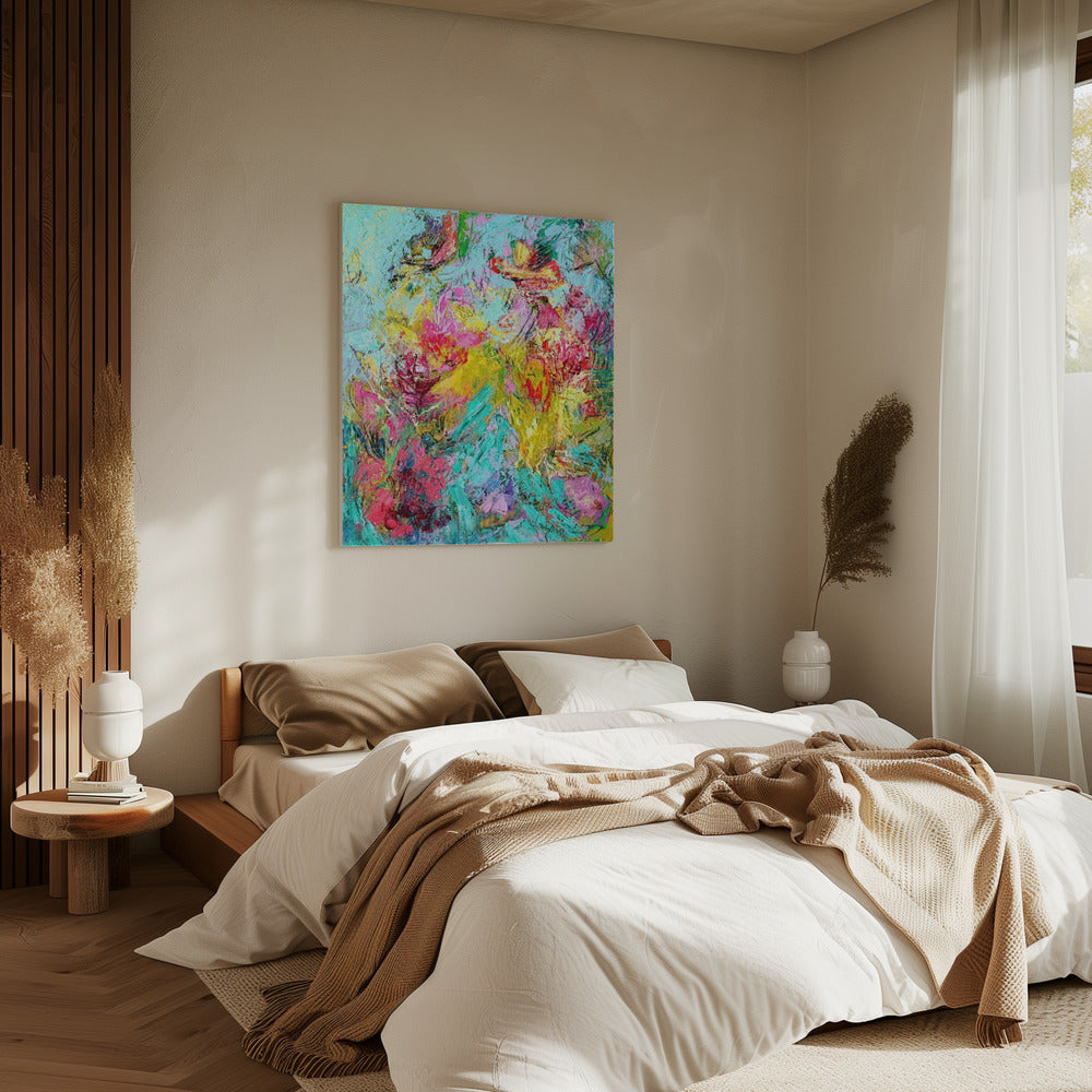 Expressionist Colorful Abstract | Canvas